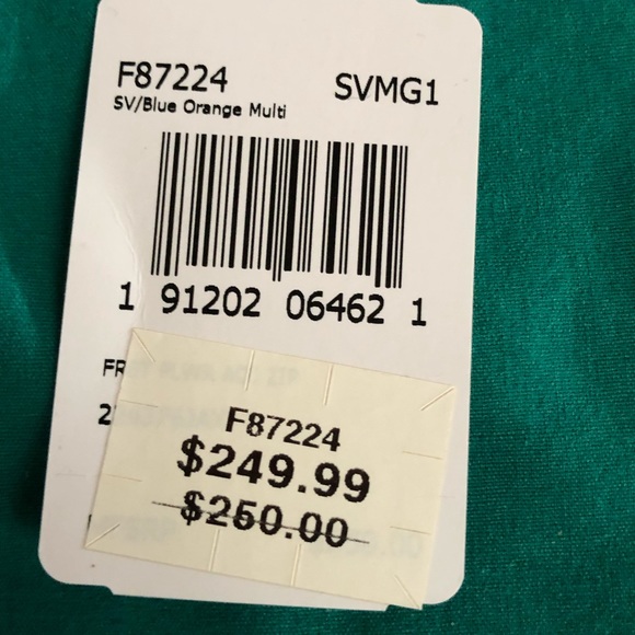 AUTHENTIC NWT ACCORDION ZIP WALLET IN FOREST FLOWER PRINT COATED CANVAS - Picture 10 of 11